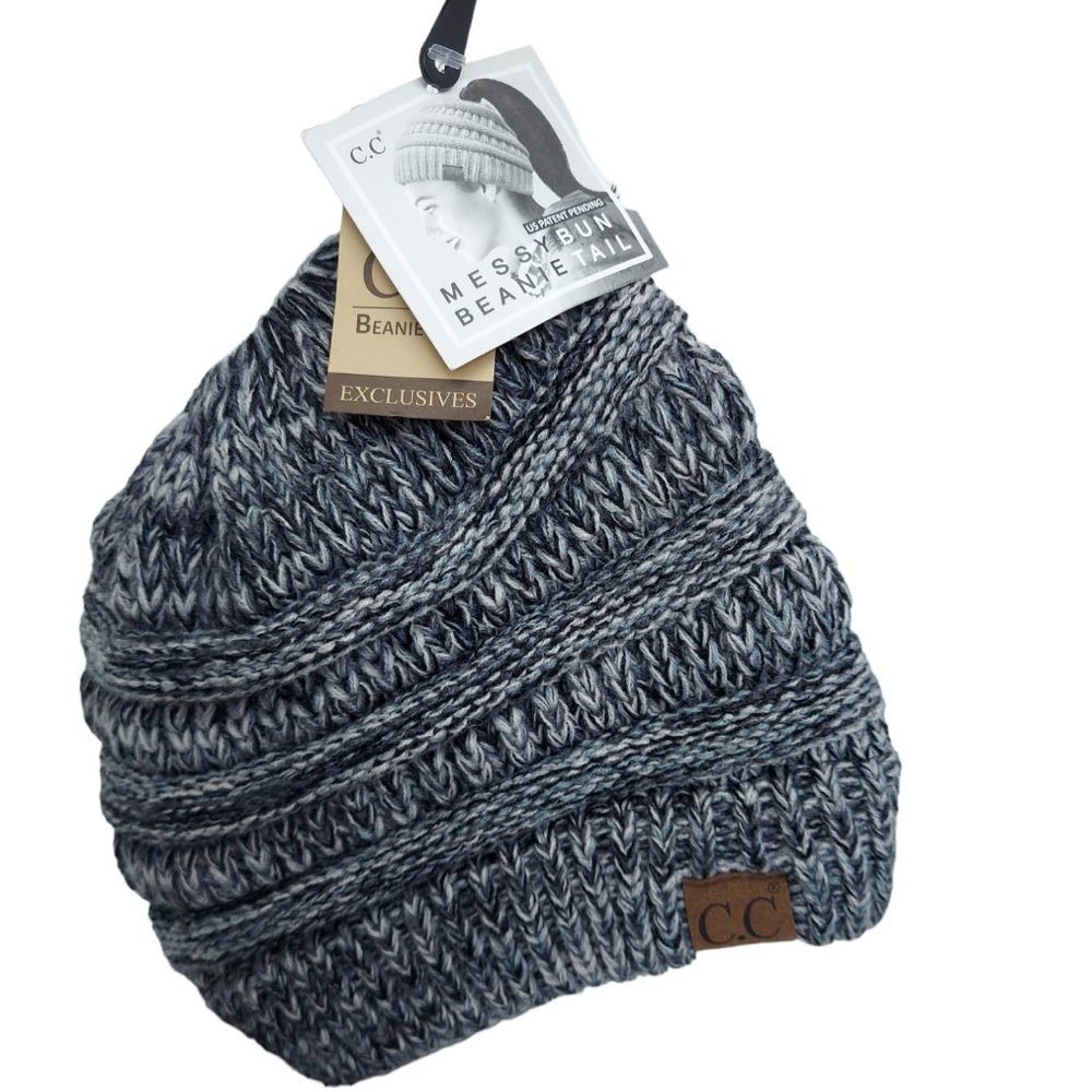C.C Exclusives Messy Bun Beanie Tail NWT